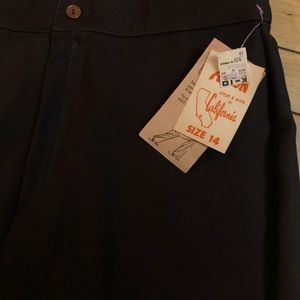 1970s Deadstock Vintage PutOn California Trousers